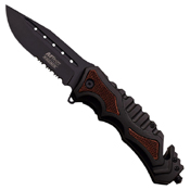 MTech USA A937WS Half-Serrated Blade Folding Knife