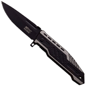 MTech USA A940 Drop-Point Plain Edge Folding Blade Knife