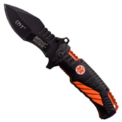 MTech USA Plain Edge Folding Blade Knife