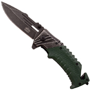 Master USA Nylon Fiber Handle Folding Blade Knife