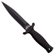 Master USA Black ABS Handle Fixed Blade Knife
