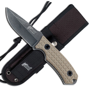 Mtech Xtreme Fixed Blade Knife - Tan Handle