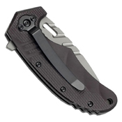 MTech USA Xtreme Aluminum Handle Folding Knife - Grey