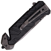 MTech USA Xtreme A841 Ballistic Knife with Glass Breaker