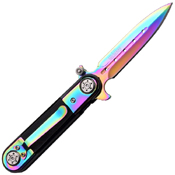 Tac-Force 517RB Rainbow Finished Blade Folding Knife