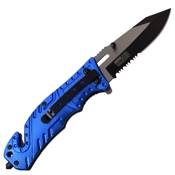 Master Cutlery Tac-Force Half Serrated Spring Assisted Knife