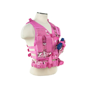 Ncstar Pink Camo Smaller Size Tactical Vest