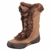 North Face APPY Brown Nuptse Fur IV Boot