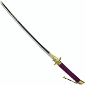 37.5 Inch 2-Tone Anime Katana - Purple