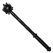 Neptune Morning Star 19.5 Inch Spiked Mace - Black