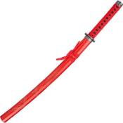 Red Samurai Sword Set with Stand 