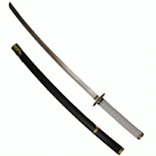 40 Inch Carbon Steel Blade Katana - White Wrapped