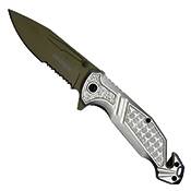 Neptune Wartech Half-Serrated Spear Point Knife