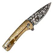 Neptune Gun Patterns Pocket 7 Inch Folding Knife 