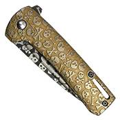 Neptune Gun Patterns Pocket 7 Inch Folding Knife 