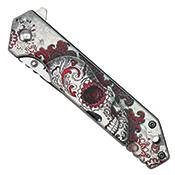 Neptune Skull 8-Inch Pocket Folding Knife