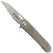 Wartech Slim Spring Assisted Knife 4.5' Closed