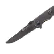 Wartech 8.75'' Folding Knife w/ Serration Blade