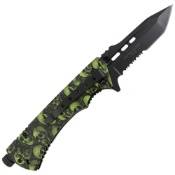 8.5'' Spring Assisted Knife w/ Firestarter