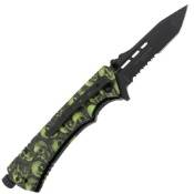 8.5'' Spring Assisted Knife w/ Firestarter