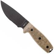 OKC RAT-3 Fixed Blade - Half Serrated Edge
