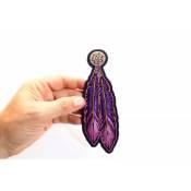 Cheap Place Patch Pink Purple Feathers
