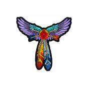 Cheap Place Patch Feathers and Arrows Embroidered