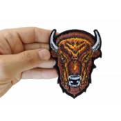 Cheap Place Patch Buffalo Head Small