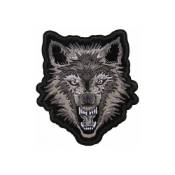 Cheap Place Patch Snarling Wolf