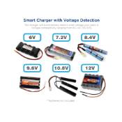 Universal Smart Charger For Nimh And Nicd Batteries