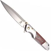 7.75' Assisted Wave Folding Knife Blade