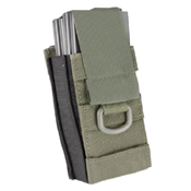 Aggressor Molle Ready AK M4 MP5 Single Magazine Pouch - Ranger Green