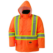 Pioneer Hi-Viz Safety Jacket with Detachable Hood