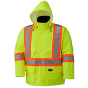 Pioneer Hi-Viz Safety Jacket with Detachable Hood