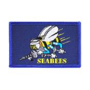 Eagle Emblems Patch USN Seabees