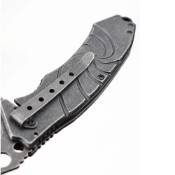 Wartech 8.5'' Stonewashed Folding Knife