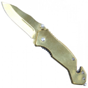Wartech Assisted Folding Knife w/ glass breaker