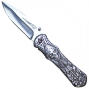 Wartech Skull Assisted Open Blade Knife