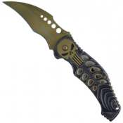 Wartech 8.25'' Titanium Folding Knife