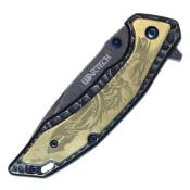 Assisted Steel Pocket Dragon Knife 