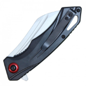 Wartech 3Cr13 Assisted Folding Knife w/ Steel Handle