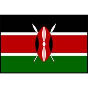 Flag Printed Patch - Kenya