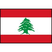 Flag Printed Patch - Lebanon