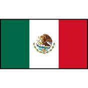 Flag Printed Patch - Mexico