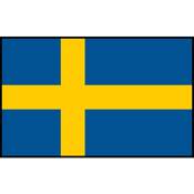 Flag Printed Patch - Sweden