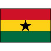 Flag Printed Patch - Ghana