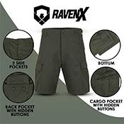 RVX BDU Polycotton Blend Shorts