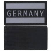 Germany Reflective Flag Laser Cut Patch