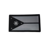 Philippine Reflective Flag Laser Cut Patch