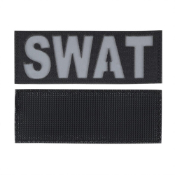 Swat Reflective Black Patch